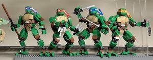 LEGO Teenage Mutant Ninja Turtles fan design